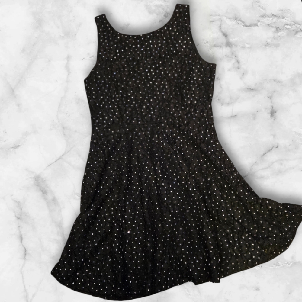 Sparkless hot Little Black Dress, size 13 sleeveless.